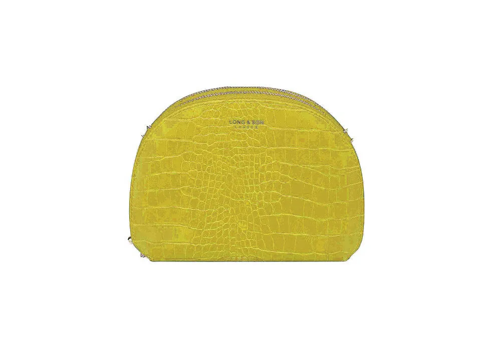 GZ9007- Croc Fabric Crossbody Bag