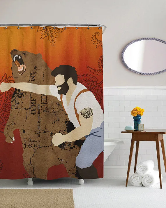 Haymaker Shower Curtain