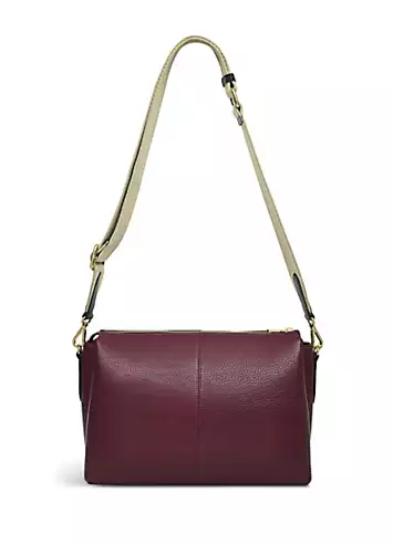 Hillgate Place Dark Cherry Medium Ziptop Crossbody Bag by Radley London | Look Again