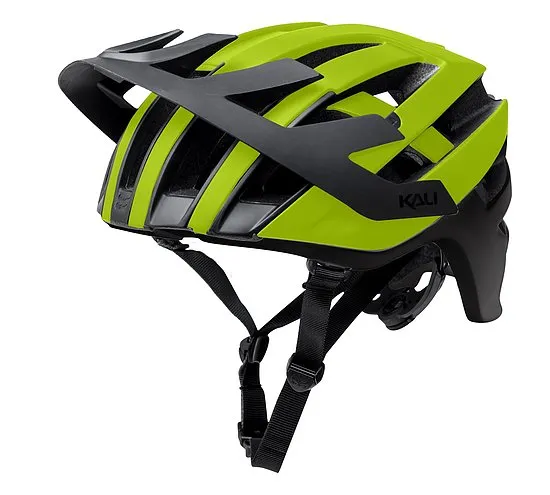 Kali Interceptor Halo MTB Helmet - Matt Fluo Yellow-Black