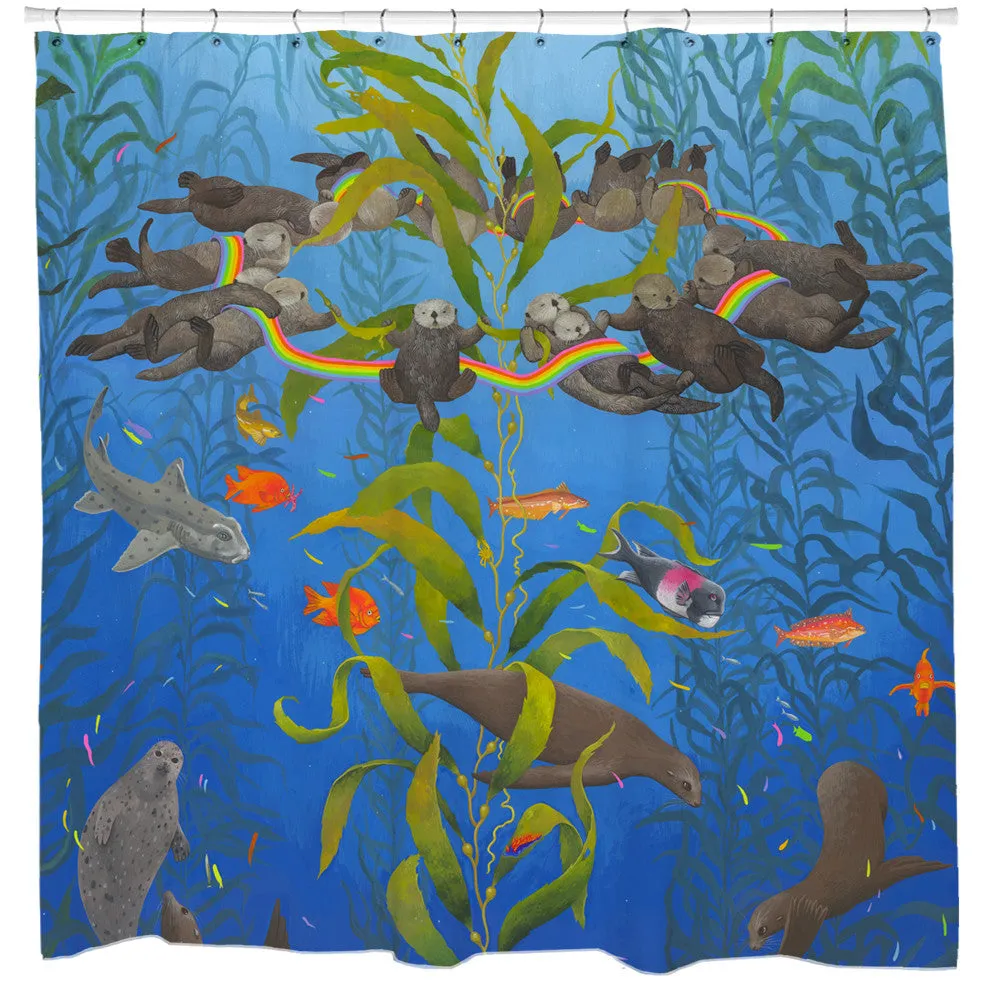 Kelp Magic Shower Curtain