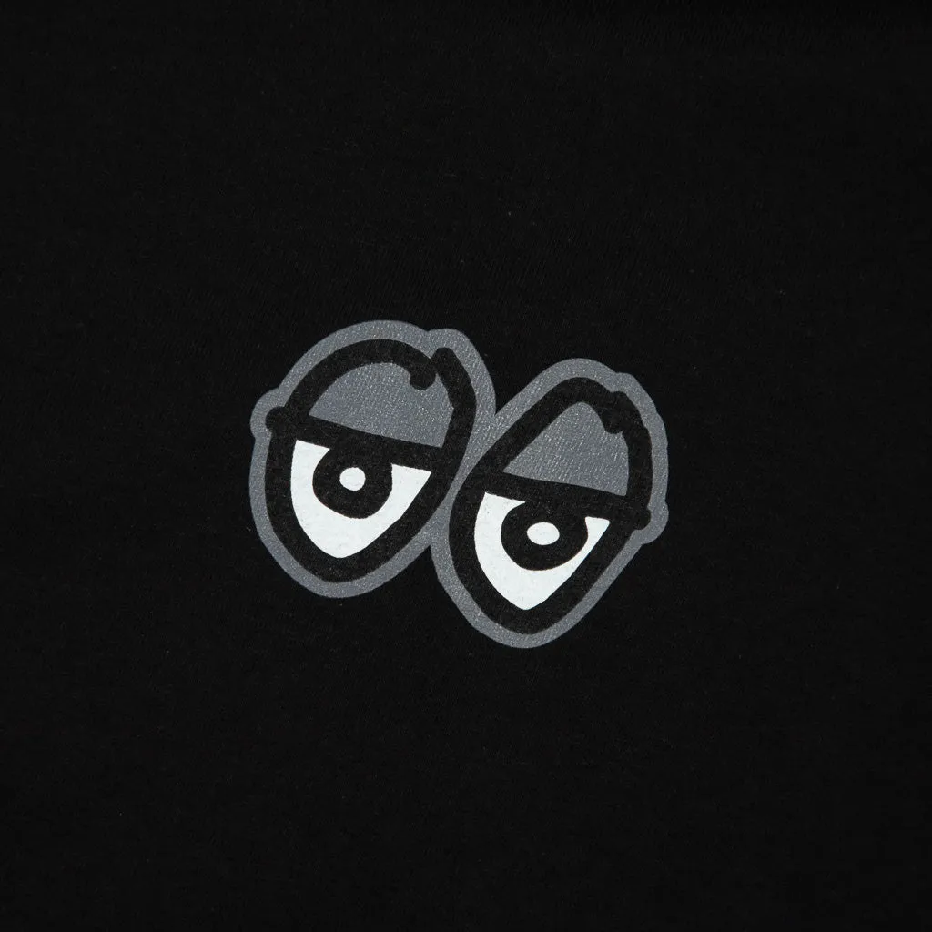 Krooked Skateboards - Strait Eyes T-Shirt - Black / Grey