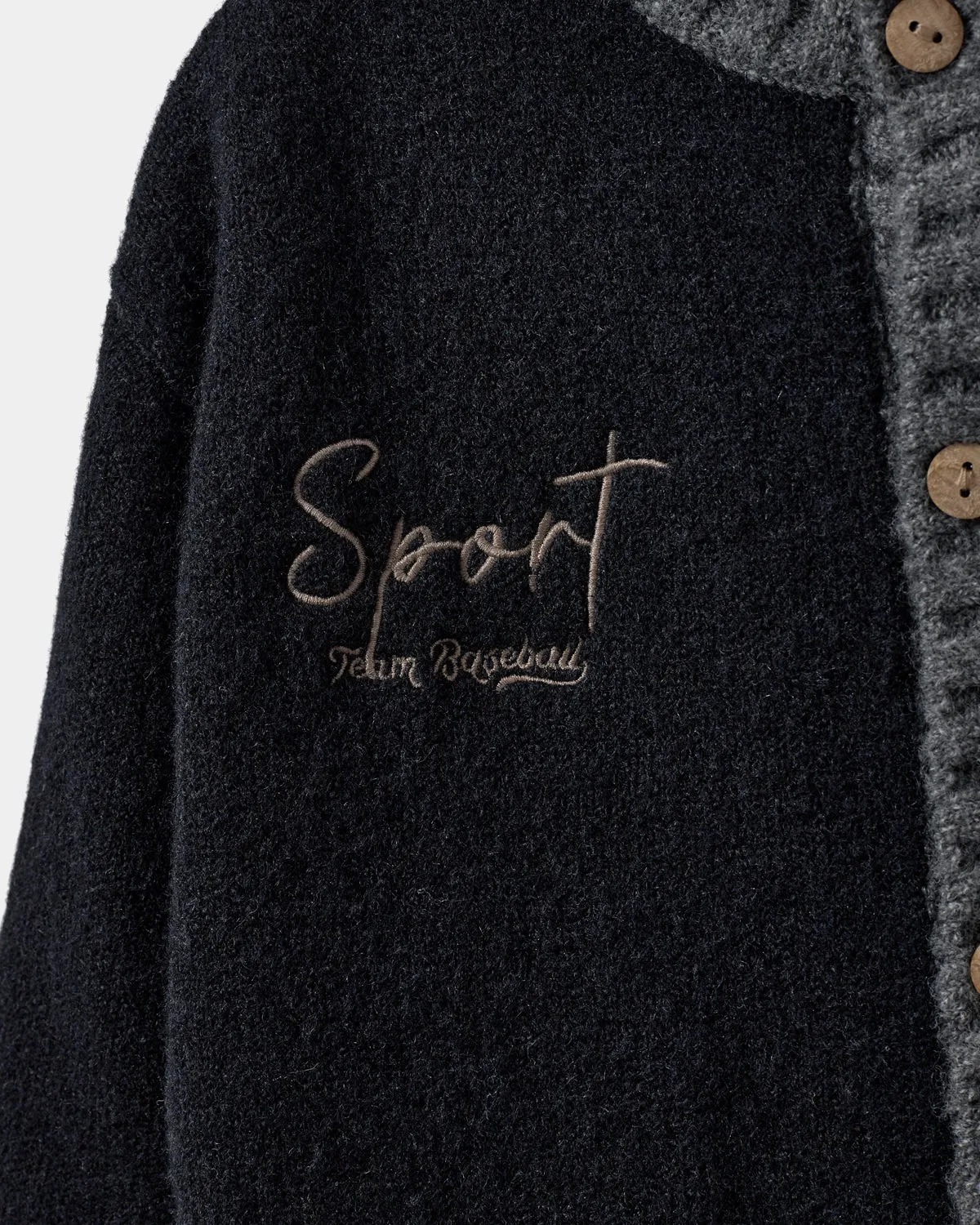 LAUSSK CARDIGAN - Navy Blue