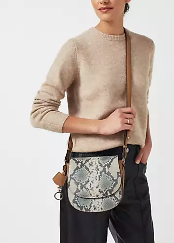 Liverpool Street 2.0 Faux Snake Medium Flapover Crossbody Bag by Radley London | Look Again