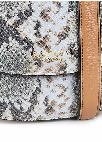 Liverpool Street 2.0 Faux Snake Medium Flapover Crossbody Bag by Radley London | Look Again