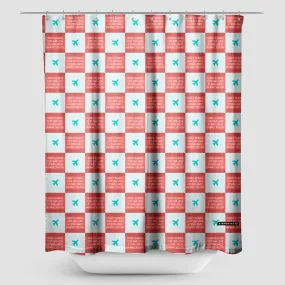 Look at Airplanes - Shower Curtain