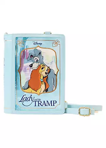 Loungefly Disney Lady & The Tramp Classic Book Convertible Crossbody Bag | Kaleidoscope