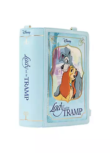 Loungefly Disney Lady & The Tramp Classic Book Convertible Crossbody Bag | Kaleidoscope