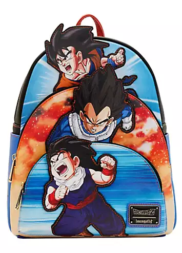 Loungefly Dragon Ball Z Triple Pocket Backpack