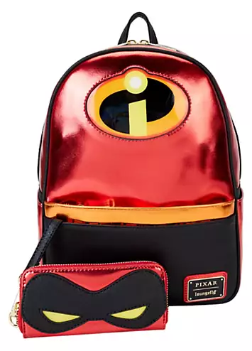 Loungefly Pixar The Incredibles 20th Anniversary Light-Up Cosplay Mini Backpack