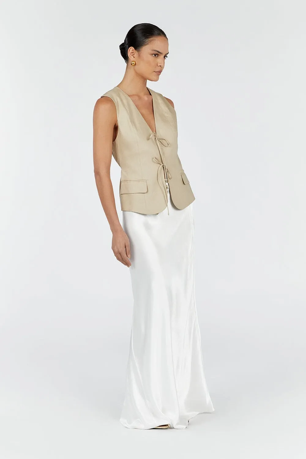 LUCCA SAND TIE VEST