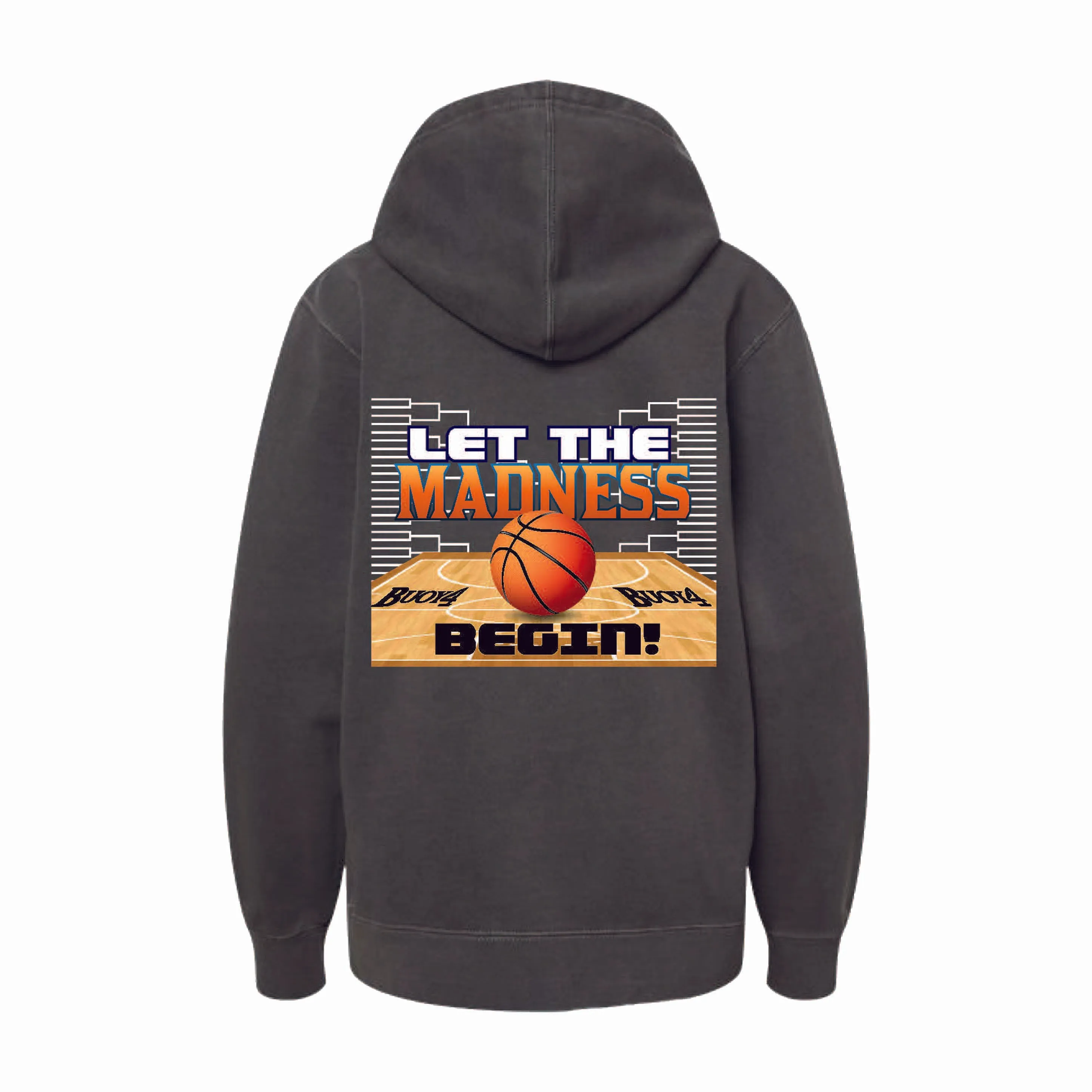 March Madness Heavyweight Hoodie (Charcoal)