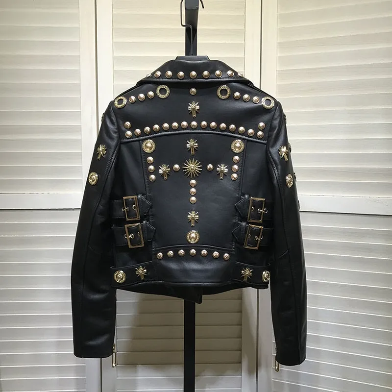 MAYA LEATHER JACKET