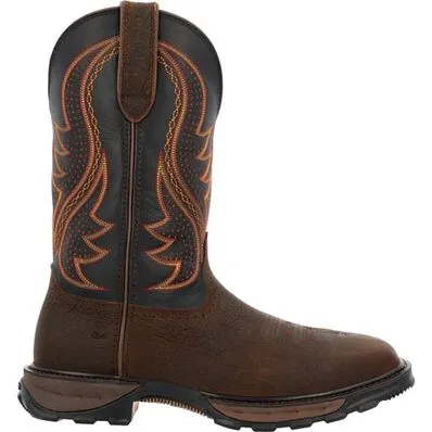 Men's Durango Tobacco/Black Steel Toe Work Boot