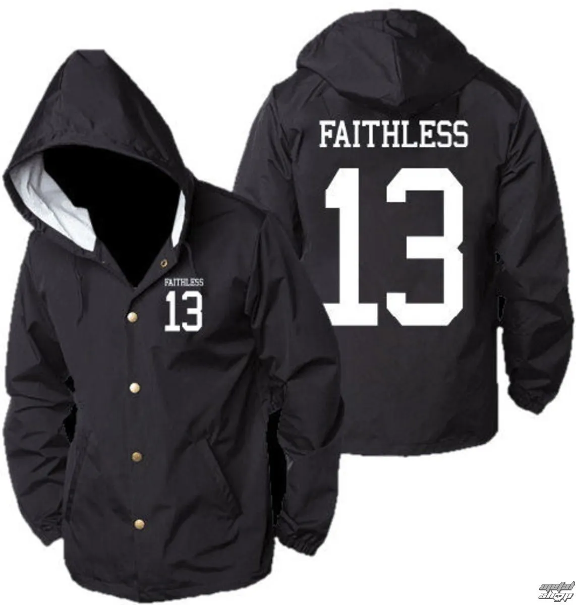 Men's spring-autumn jacket Black Craft - Faithless 13 - WB002FL  -  Metal-shop