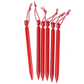 Mini Groundhog Tent Stakes - 6 Stakes