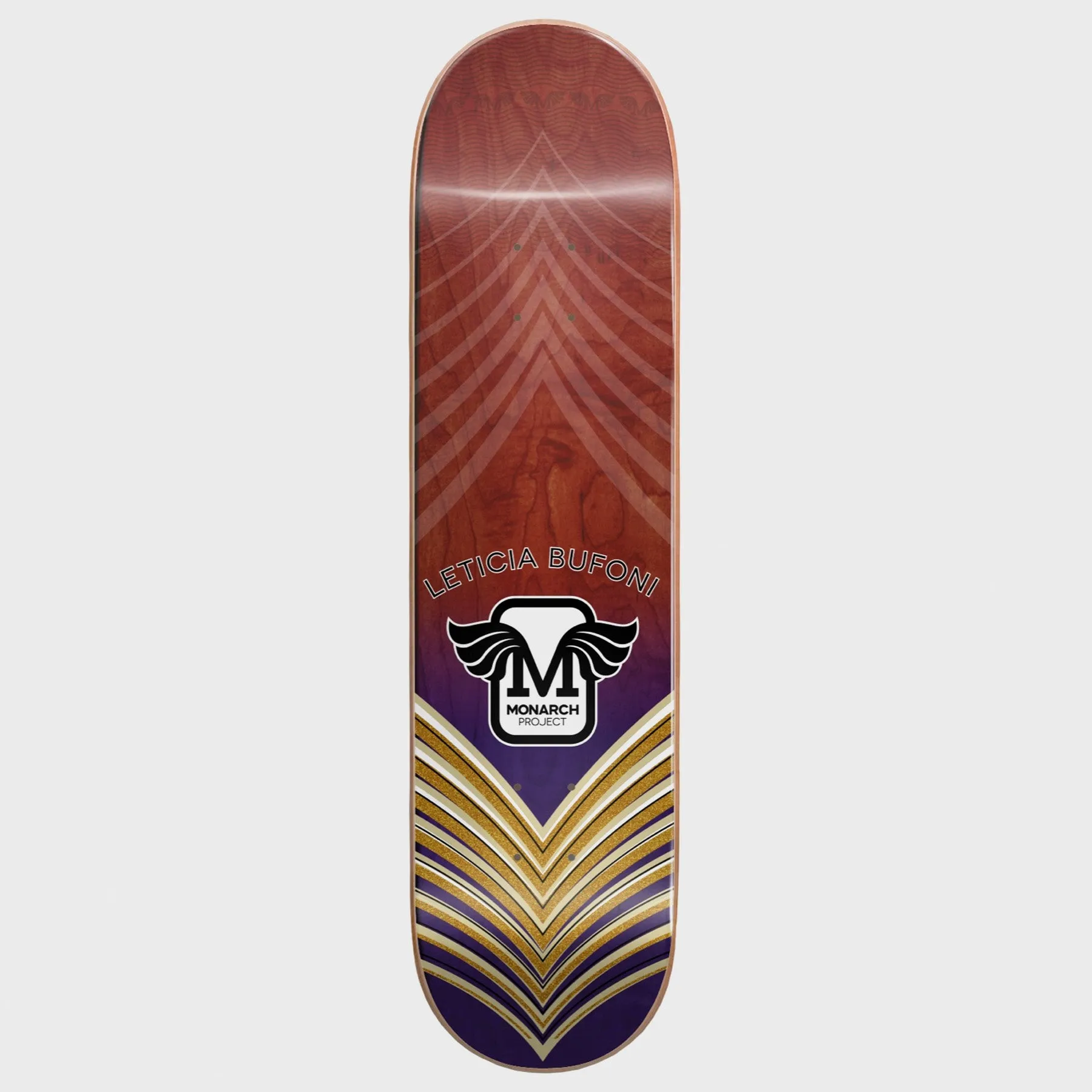 Monarch Skateboards - 8.375 Leticia Bufoni Horus Gradient Skateboard Deck