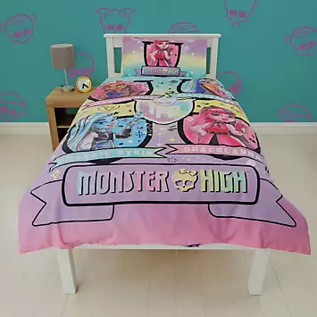 Monster High Single Duvet Cover Set | Kaleidoscope