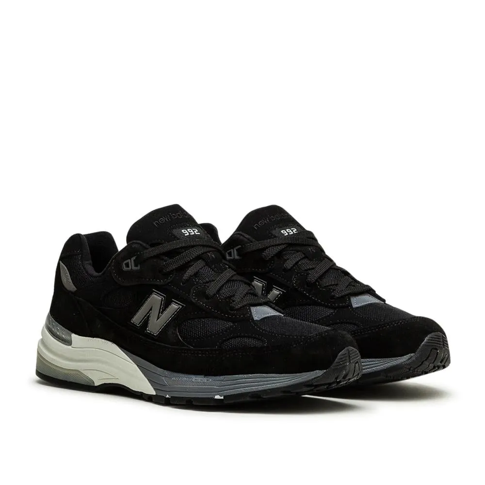 New Balance M992 BL 'Made in USA' (Black / Grey)