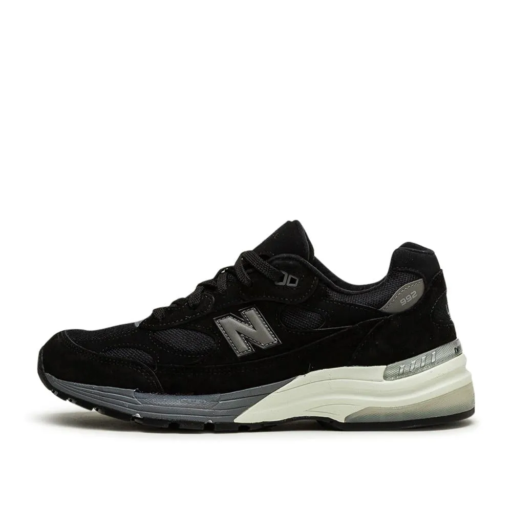 New Balance M992 BL 'Made in USA' (Black / Grey)