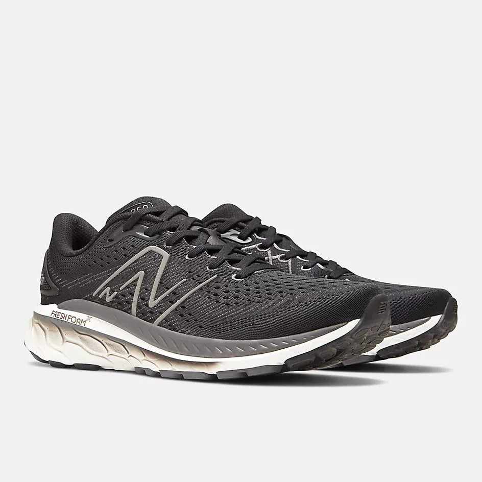 New Balance Men's Fresh Foam X M860K13 Black White Magnet