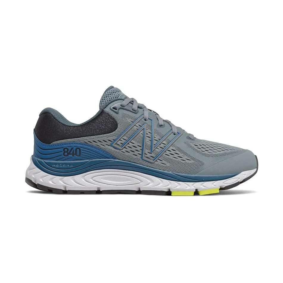 NEW BALANCE MEN'S M840LB5 OCEAN GREY RUNNER