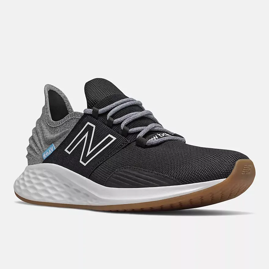 New Balance Men’s MROAVTK Fresh Foam Roav Tee Shirt Black Grey