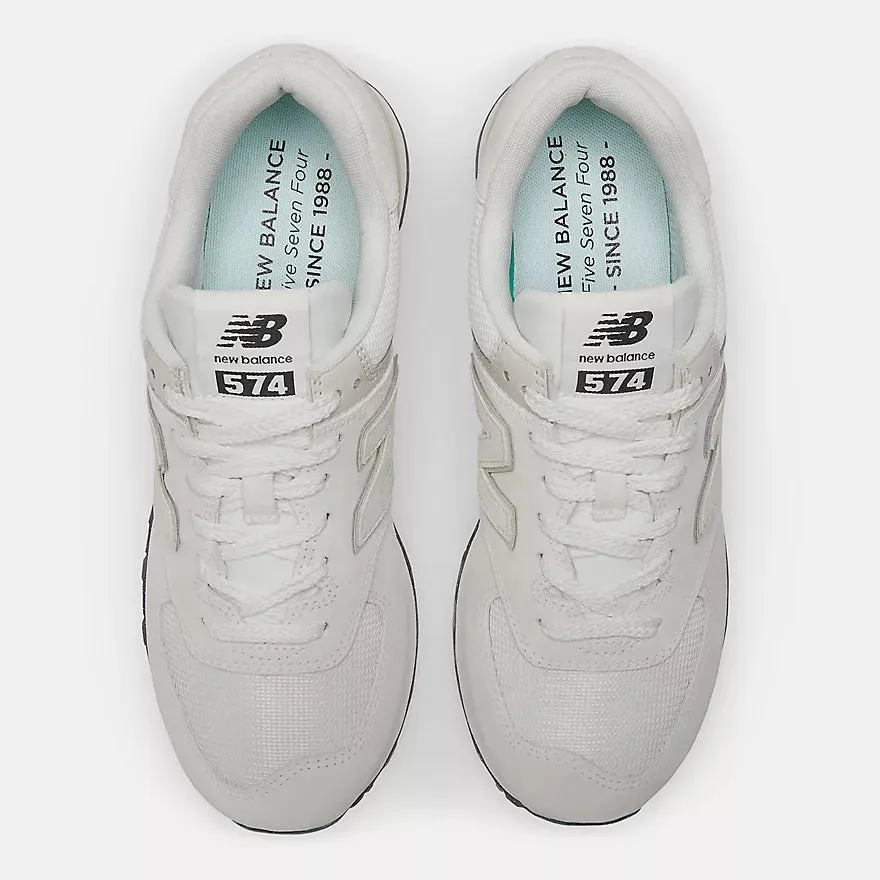 New Balance Unisex U574OF2 White Grey