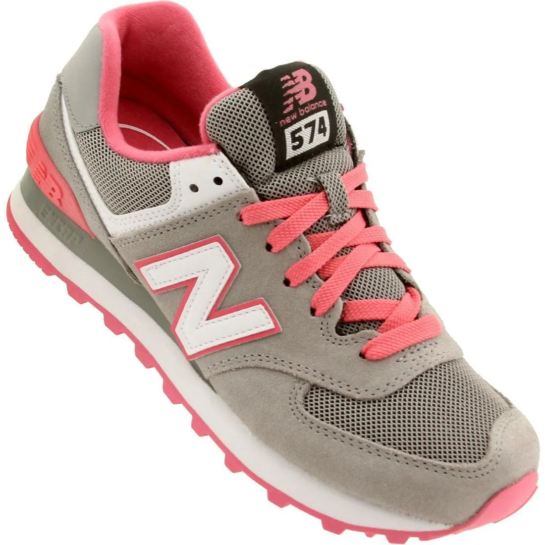 New Balance Women WL574CPF Core Plus (gray / pink)