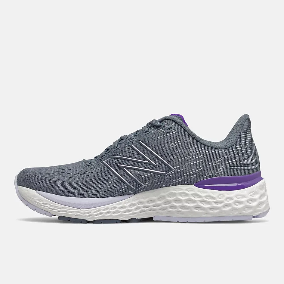 New Balance Women's Fresh Foam 880v11 Ocean Grey Deep Violet