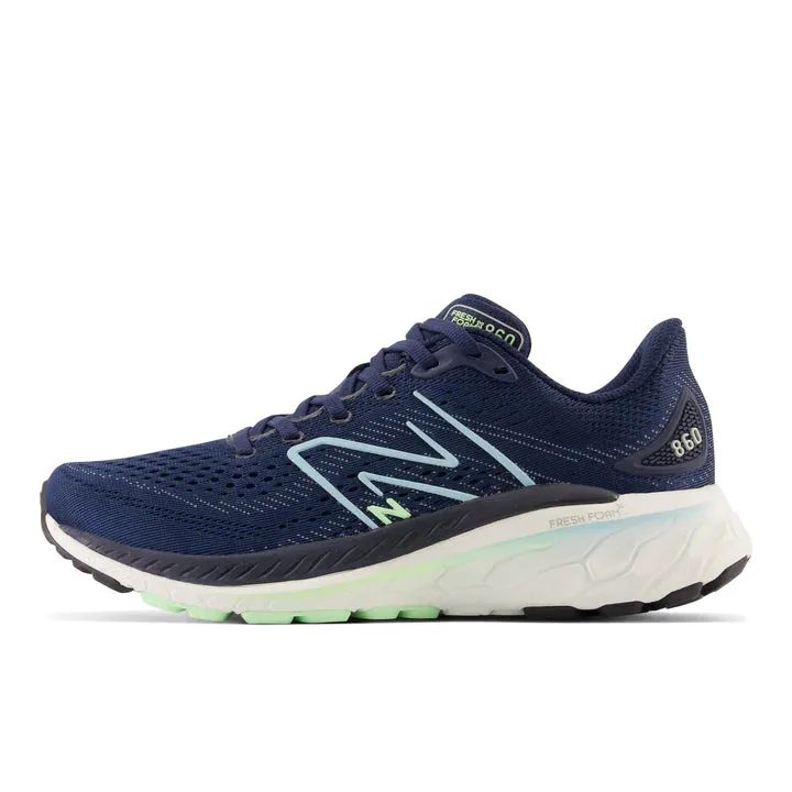 New Balance Women’s Fresh Foam X W860N13 Navy Beach Blue Green Aura