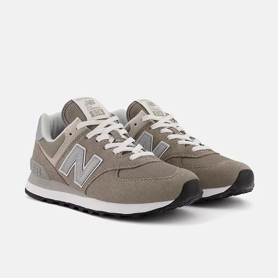 New Balance Women's WL574EVG Grey with White