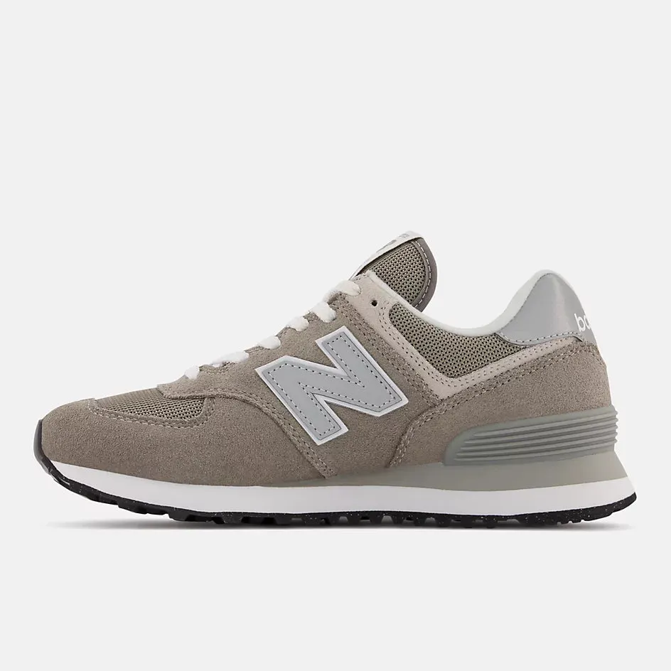 New Balance Women's WL574EVG Grey with White