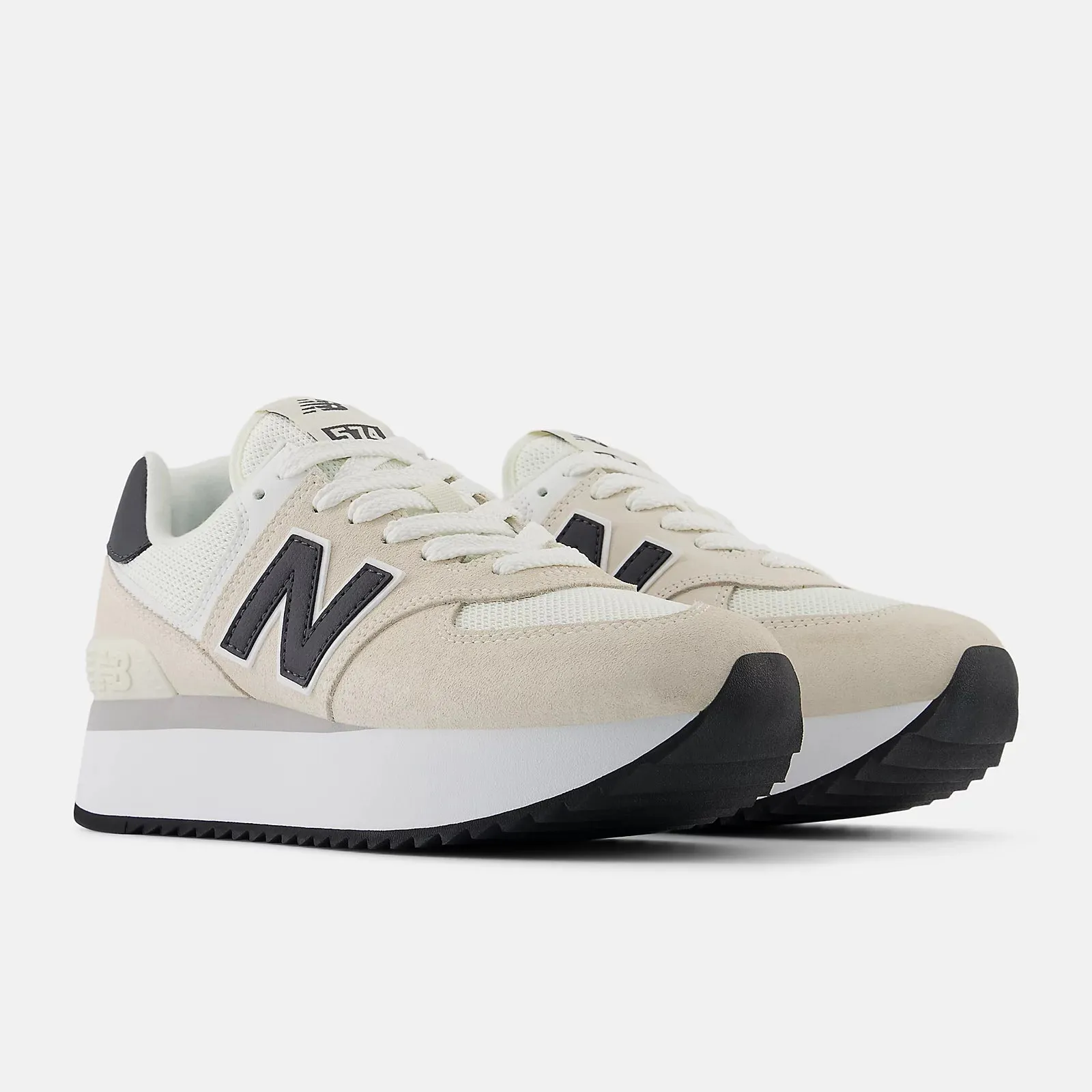 New Balance Women’s WL574ZAH+ Beige White