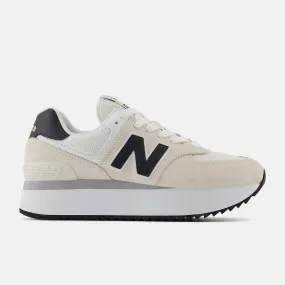 New Balance Women’s WL574ZAH+ Beige White