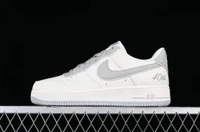 Nike Air Force 1 07 Low 40TH Off White Light Grey JF1983-561