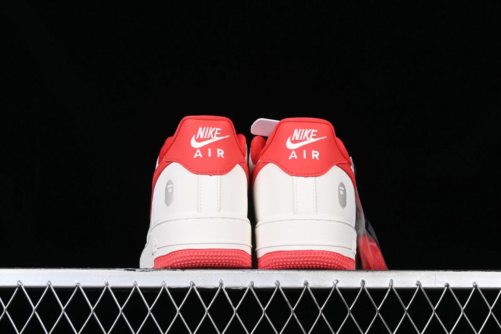 Nike Air Force 1 07 Low BAPE Sail Red Off White BS9055-749