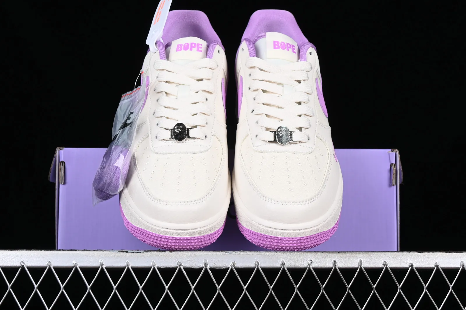 Nike Air Force 1 07 Low BAPE Sail Rose Pink Off White BS9055-751