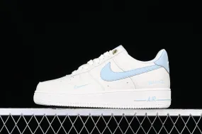 Nike Air Force 1 07 Low NAI-KE Ligjht Blue Off White NK0621-933