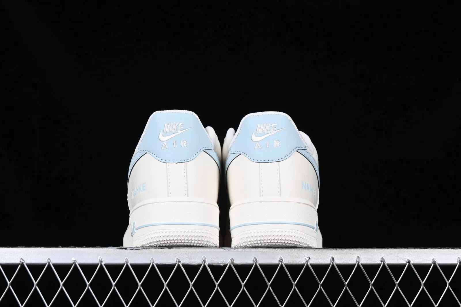 Nike Air Force 1 07 Low NAI-KE Ligjht Blue Off White NK0621-933