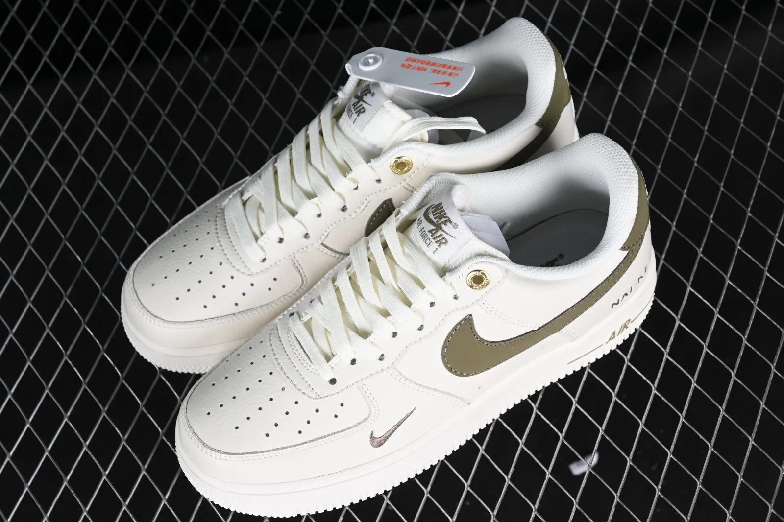 Nike Air Force 1 07 Low NAI-KE Olive Off White NK0621-955