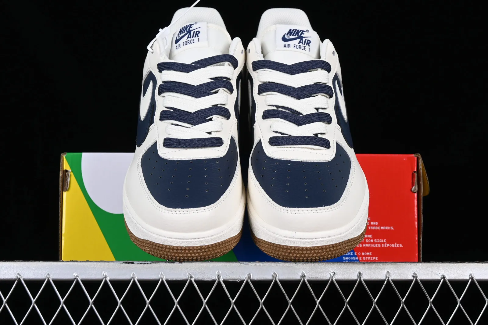 Nike Air Force 1 07 Low Off White Dark Blue CC2569-066