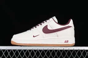 Nike Air Force 1 07 Low Off White Dark Red Gum HD1689-107