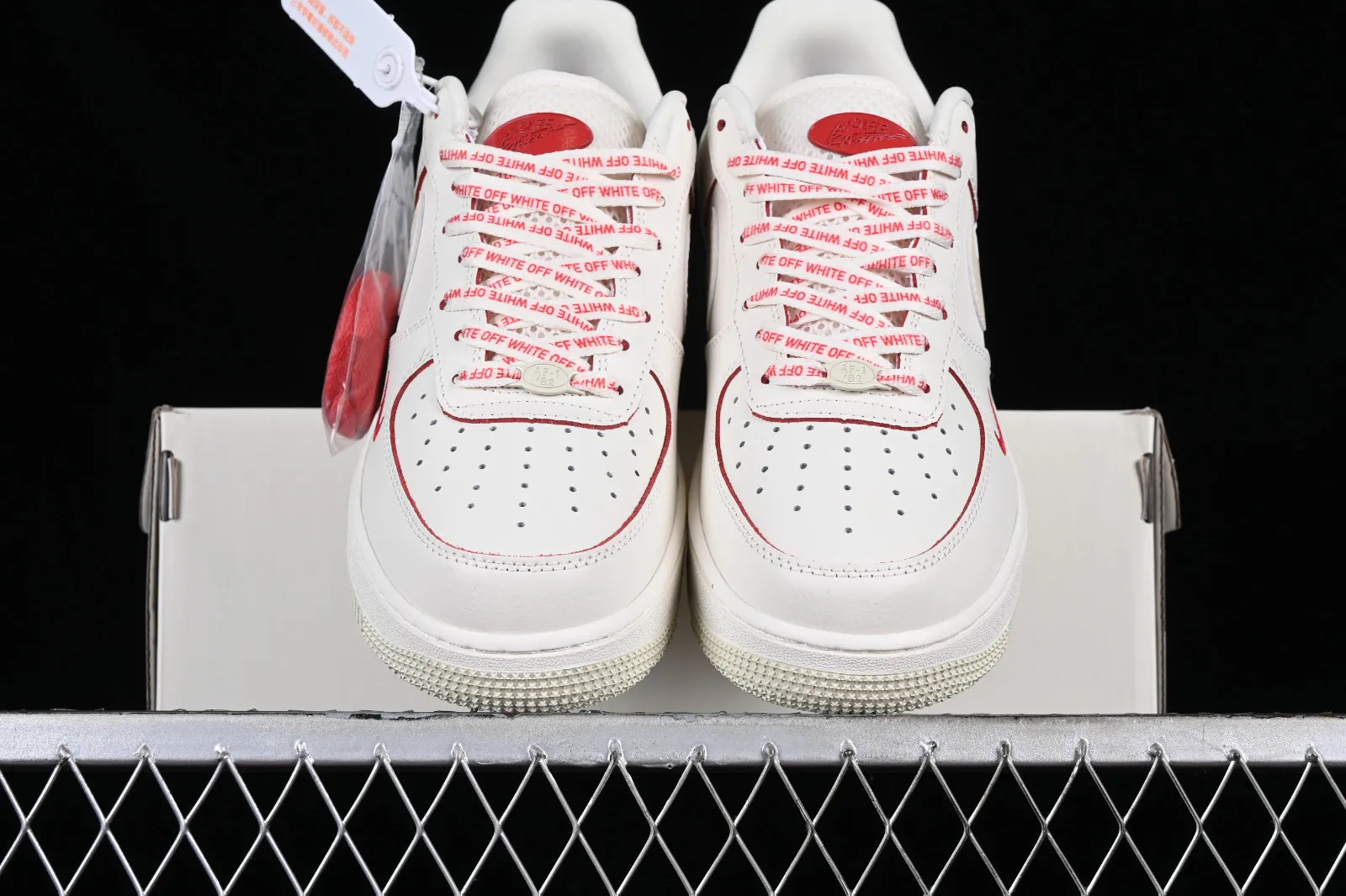 Nike Air Force 1 07 Low Off-White Red White PF9055-767