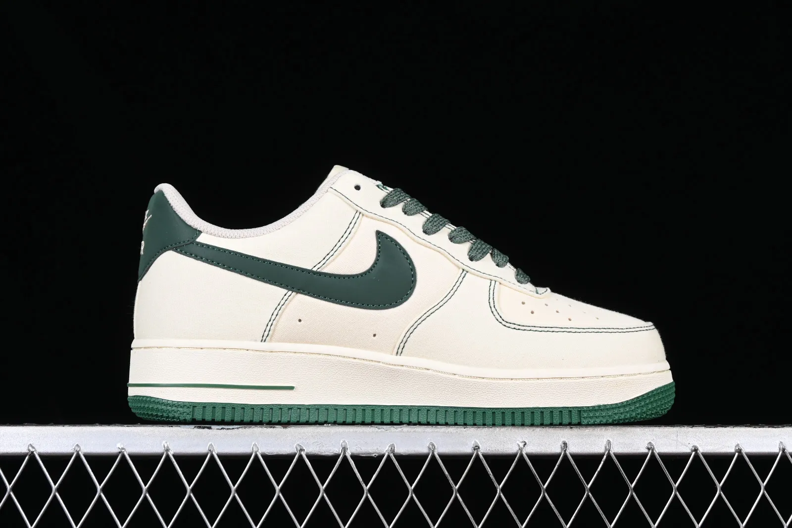 Nike Air Force 1 07 Low Sail Off White Dark Green TQ1456-266