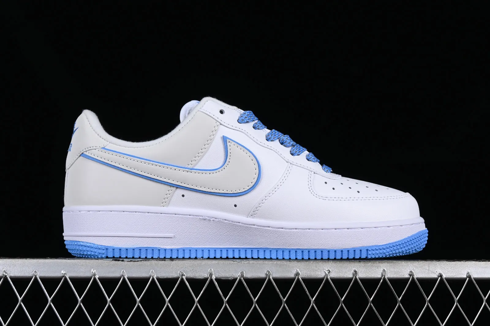 Nike Air Force 1 07 Low White Blue Light Grey YZ8115-005