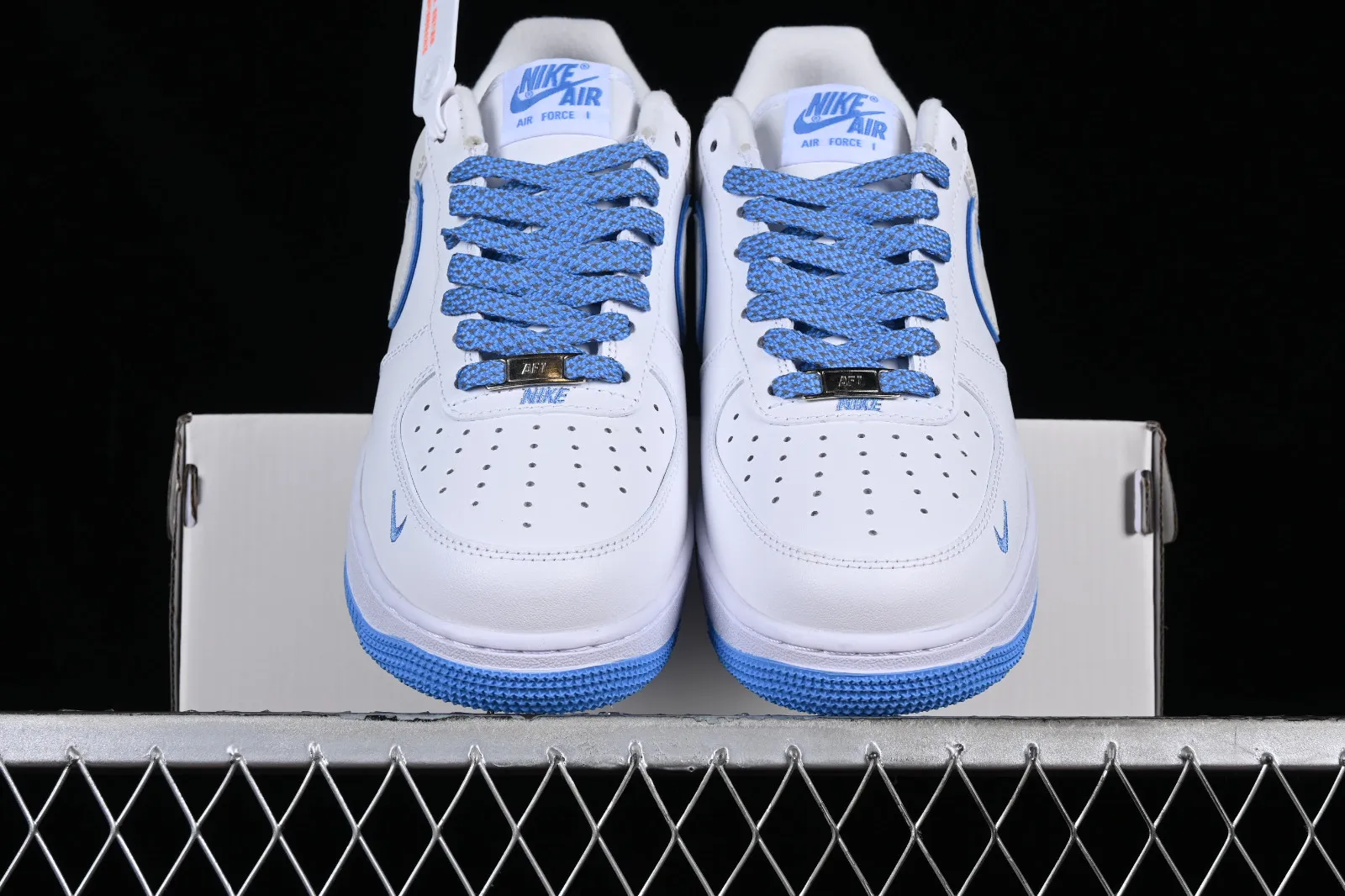 Nike Air Force 1 07 Low White Blue Light Grey YZ8115-005