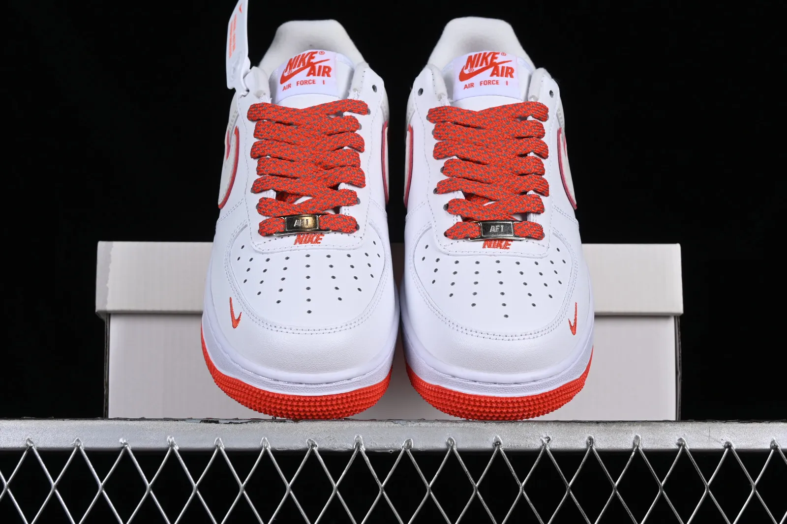 Nike Air Force 1 07 Low White Red Light Grey YZ8115-002