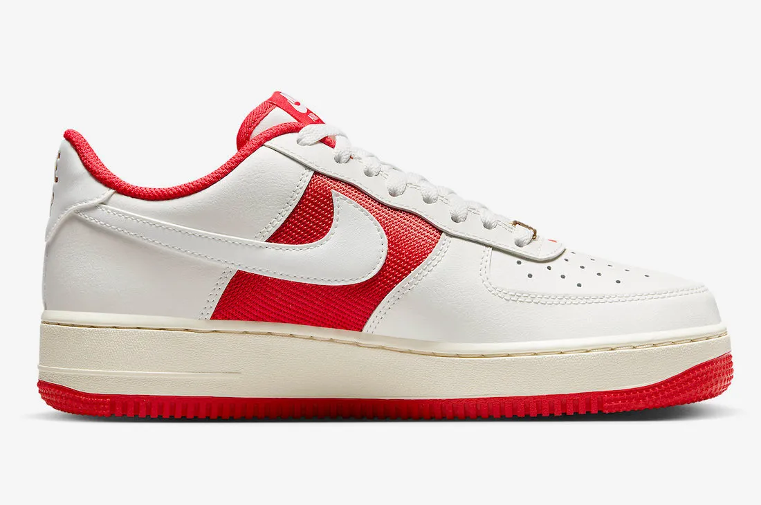 Nike Air Force 1 Low Athletic Department Sail University Red FN7439-133