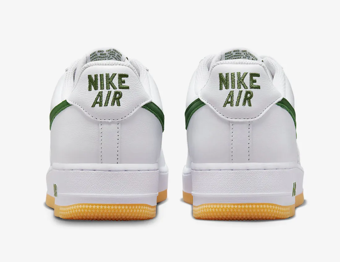 Nike Air Force 1 Low Color Of The Month White Forest Green Gum Yellow FD7039-101